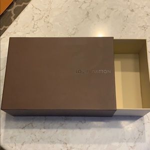 Louis Vuitton box 11 1/4” x 8” x 4 1/4”